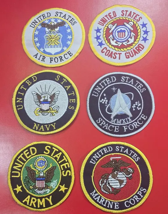 custom bullion patches